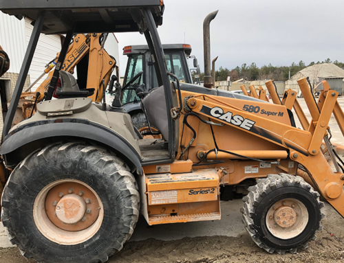 Case 580 SMll Backhoe with Hammer